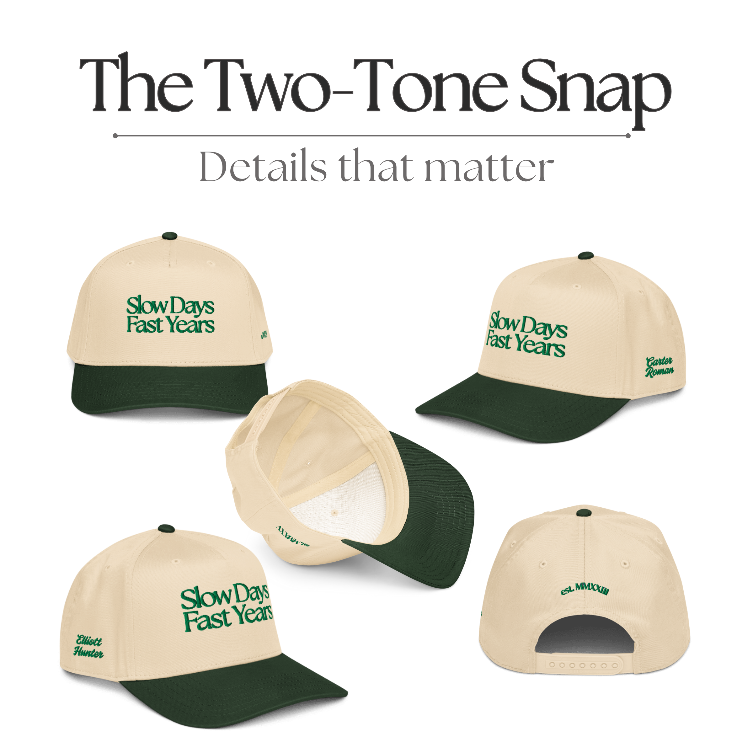 The Two-Tone Snap