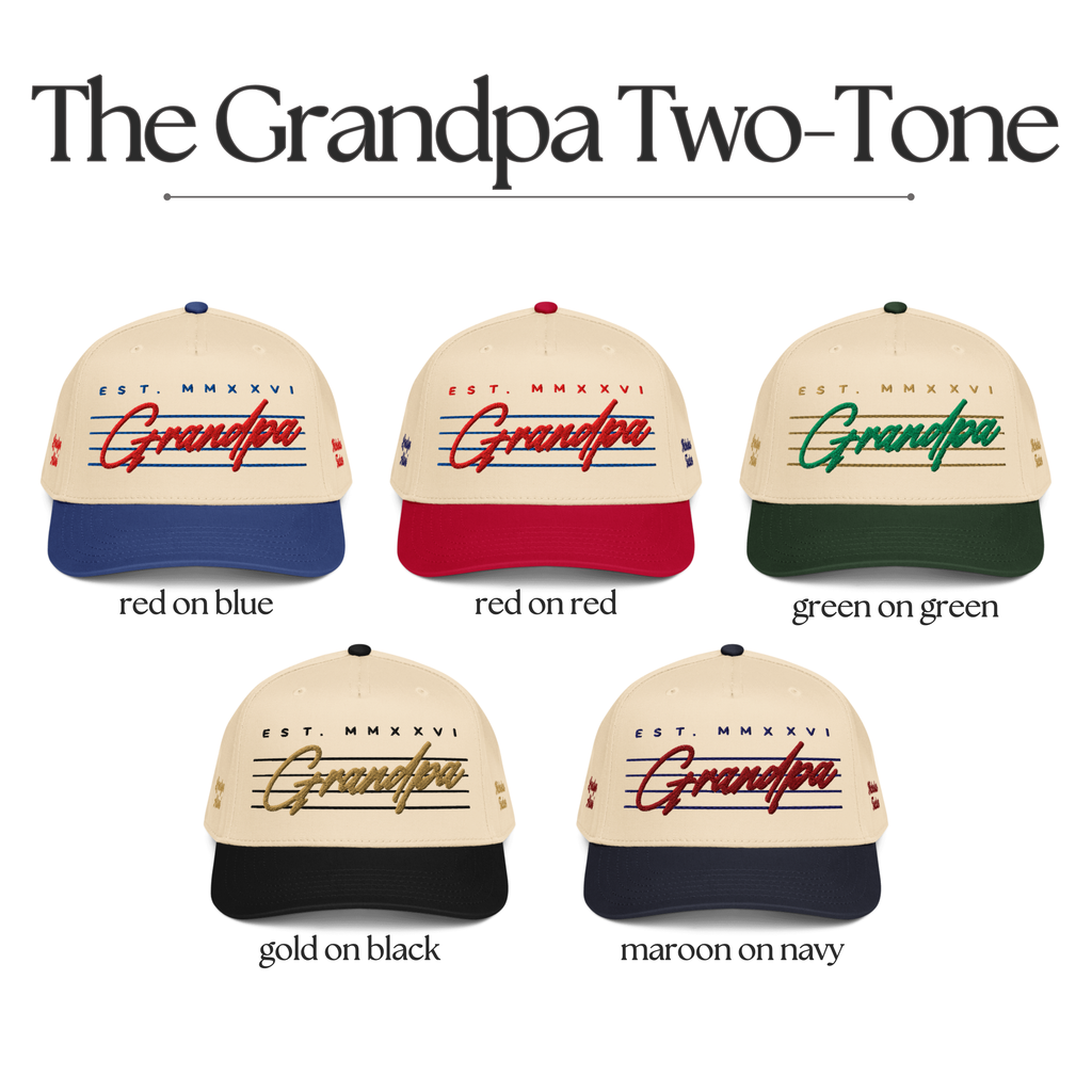 The Grandpa Two-Tone Snapback
