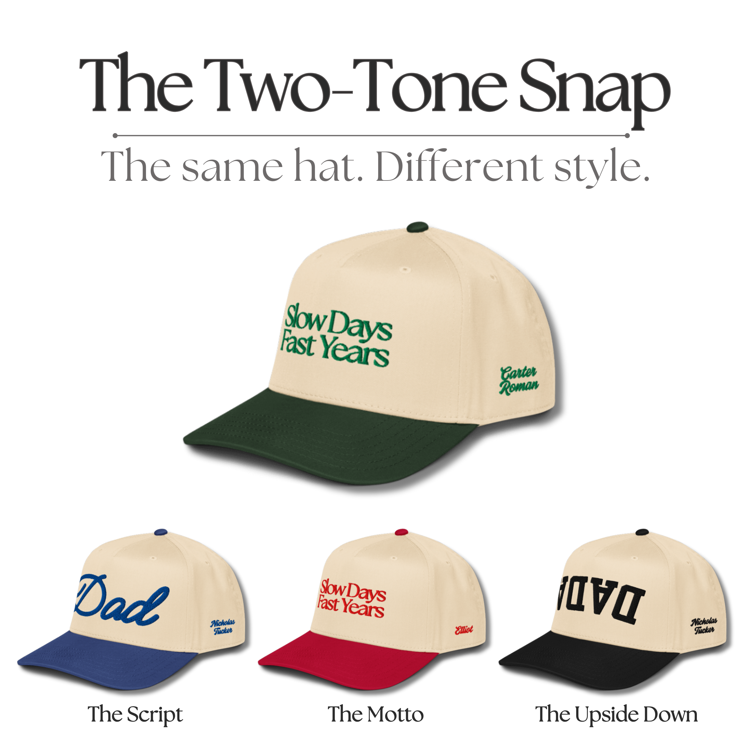 The Two-Tone Snap